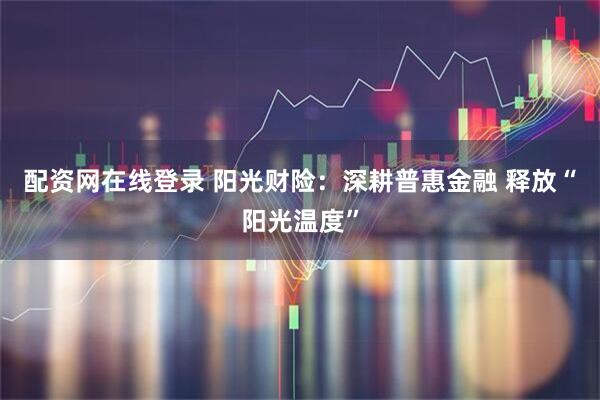 配资网在线登录 阳光财险：深耕普惠金融 释放“阳光温度”